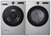 LG 5.2 Cu. Ft. Front-Load Washer and 7.4 Cu. Ft. Gas Dryer with TurboSteam®