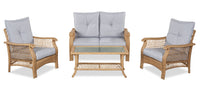 Mayan 4-Piece Patio Set