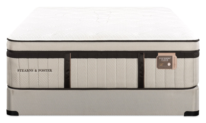 Stearns & Foster® Middlesbrough Luxury Eurotop Full Mattress Set