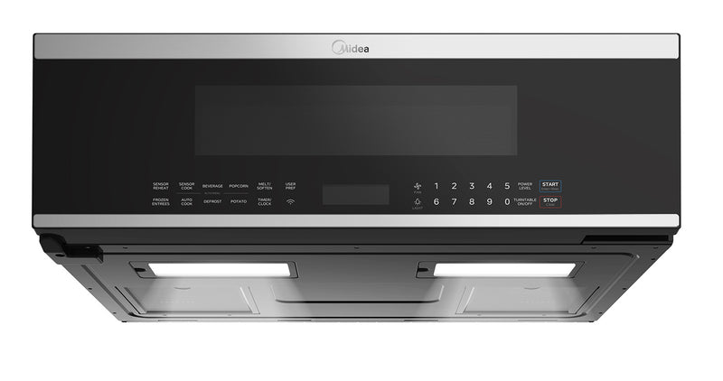 Midea 1.2 Cu. Ft. Slim Over-the-Range Microwave with 400 CFM - Stainless Steel - MMO12S14ASTC
