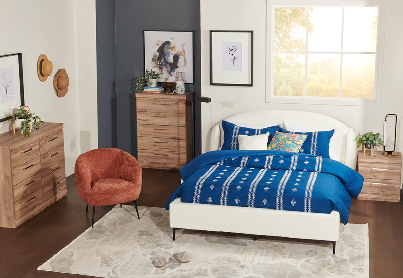 Oakley Bedroom 8-Drawer Dresser, 49\"W x 37\"H, Made in Canada - Natural