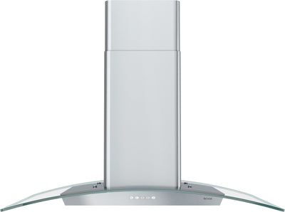 Brisas by Zephyr  36" Curved Glass Range Hood - Stainless Steel - BML-E36CG | Hotte de cuisinière courbée Brisas par Zephyr de 36 po en verre - acier inoxydable - BML-E36CG | BMLE36CG