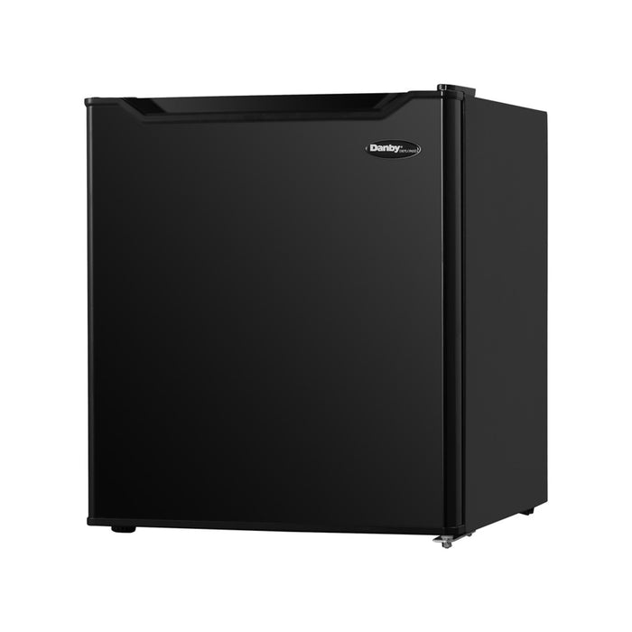Danby 17.13\" 1.6 Cu. Ft. Compact Fridge - Black - DAR016B1BM
