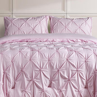 Penelope 3-Piece Full/Queen Comforter Set - Pink 