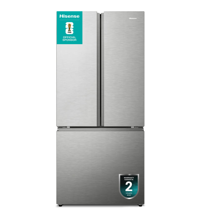 Hisense 29.9\" 20.8 Cu. Ft. French-Door Refrigerator - Stainless Steel - RF210N6ASE