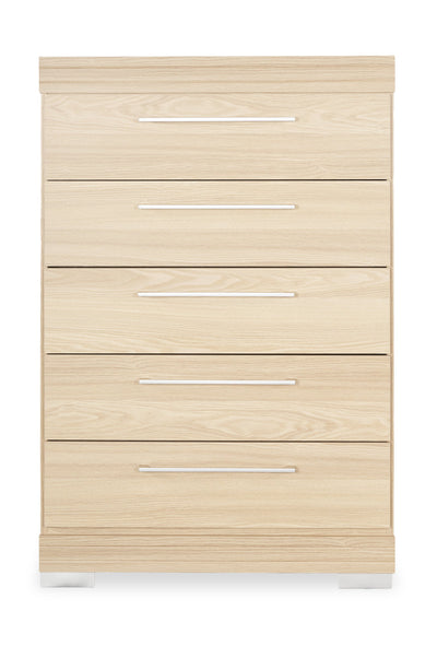 Riley Bedroom Chest of Drawers, 5-Drawer, 31"W x 46"H, Made in Canada - Natural | Commode verticale de chambre à coucher Riley de 31 po (L) x 46 po (H) à 5 tiroirs, fabriquée au Canada - naturelle