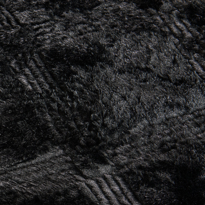 Serene 3-Piece King Comforter Set - Black