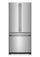 KitchenAid 20 Cu. Ft. 30" French Door Refrigerator - PrintShield® Stainless Steel - KRFF330SPS