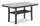 ["Libra Dining Table with Marble-Look Top & Storage Shelf, 60##PACKAGEDETAILSquot;W- Black/Grey"]