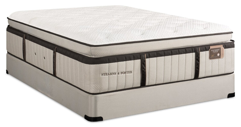 Swansea Luxury Euro Pillowtop Full Mattress Set