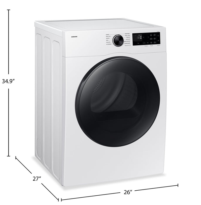 Samsung 4.0 Cu. Ft. Compact Electric Dryer with Vented Drying - DV25FG50BVBEAC