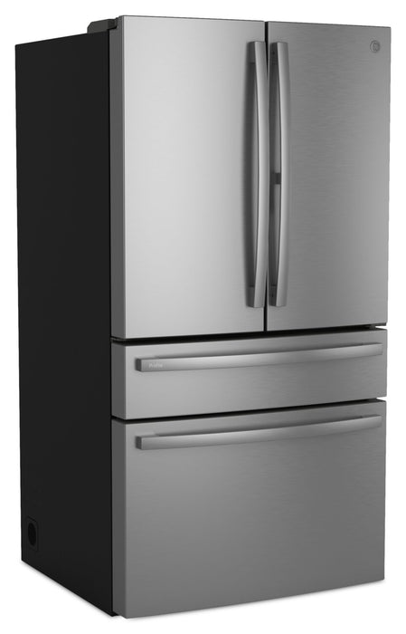 GE 36” 28.7 Cu. Ft. French-Door Refrigerator - Fingerprint Resistant Stainless Steel - PGE29BYTFS