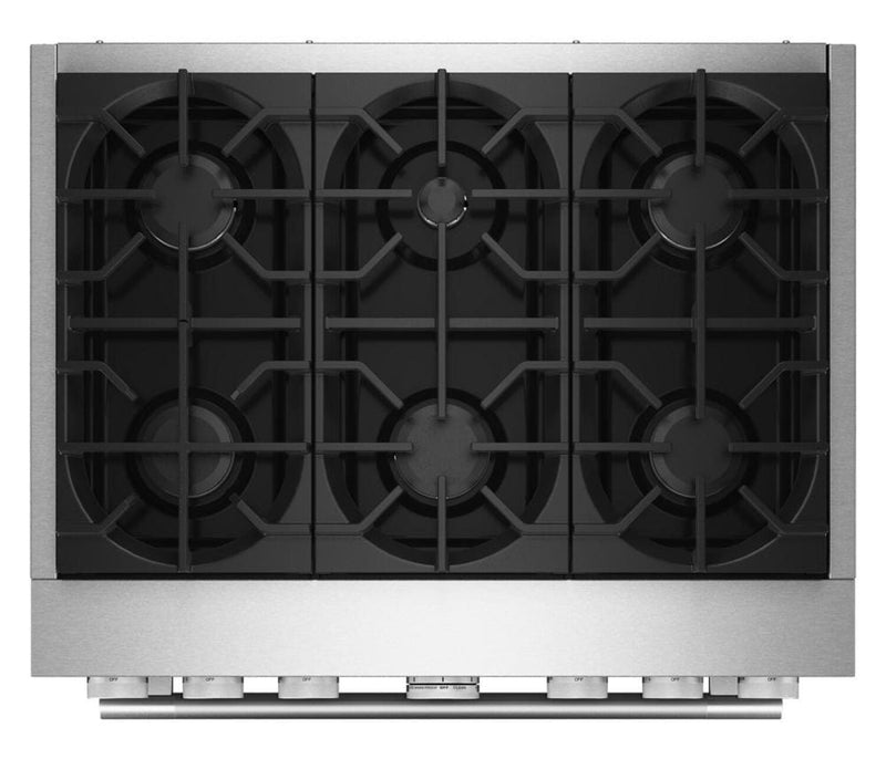 KitchenAid 5.1 Cu. Ft. Dual Fuel Range with No Preheat Air Fry – Agave - KFDS936SAG