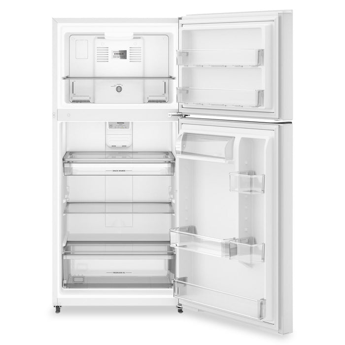 Maytag 30\" 19 Cu. Ft. Top-Freezer Refrigerator with Garage Mode – White - MRTX5119SW