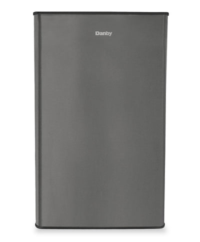 Danby 20.62" 4.4 Cu. Ft. Single-Door Mini Fridge – Stainless Steel - DAR044A9SLDB | Mini réfrigérateur compact Danby de 4,4 pi³ et de 20,62 po à 1 porte - acier inoxydable - DAR044A9SLDB