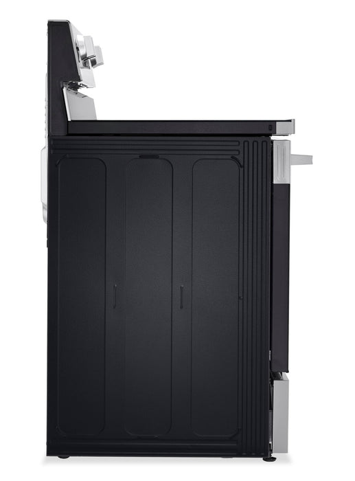 LG 6.3 Cu. Ft. Smart Electric Range with Air Fry - Stainless Steel - LREN6323YE