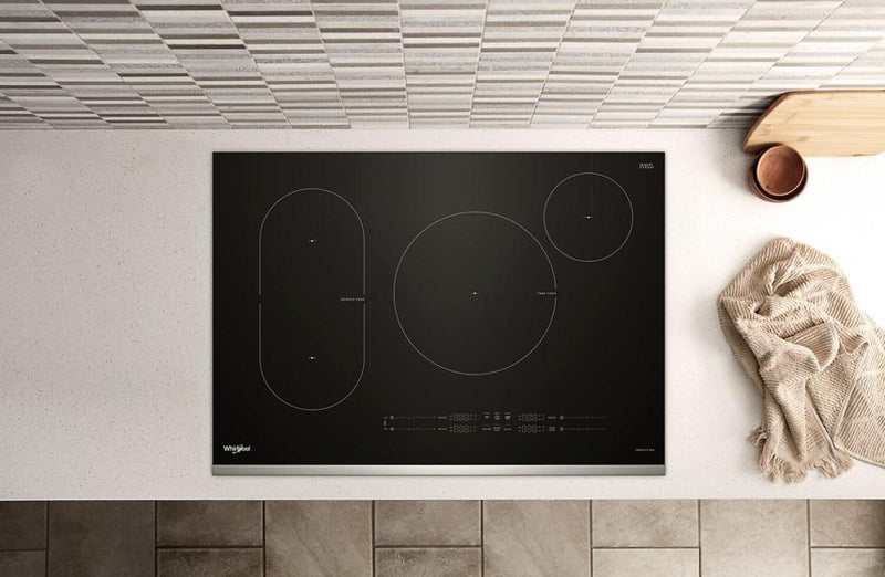 Whirlpool 30\" 4-Element Induction Cooktop - Stainless Steel - WCIT7030SS