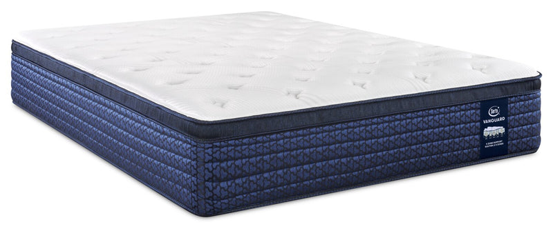 Serta Vanguard Stonebridge Eurotop Medium Twin Mattress