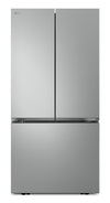 LG 33\" 21 Cu. Ft. French 3-Door Refrigerator – Fingerprint Resistant Stainless Steel - LF21C6000V
