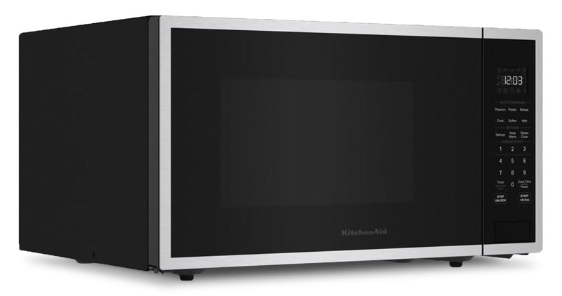 KitchenAid 1.6 Cu. Ft. Countertop Microwave – PrintShield Stainless Steel - YKMCS122SPS