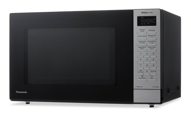Panasonic 1.2 Cu. Ft. Countertop Microwave Oven – Black - NNST68QSC