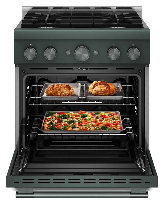 KitchenAid 4.1 Cu. Ft. Gas Range with No Preheat Air Fry Mode – Juniper - KFGS930SJP