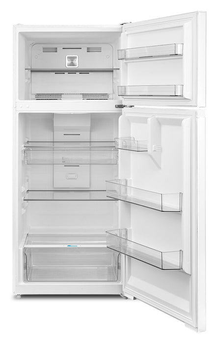 Midea 27.5” 16 Cu. Ft. Top Mount Freezer Refrigerator – White - MRT16D2BWW
