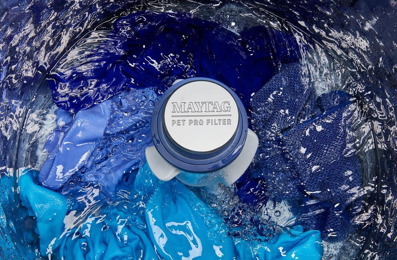 Maytag 5.4 Cu Ft. Top Load Agitator Washer with Pet Pro Option – Volcano Black - MTW5605RU