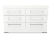Riley Bedroom 6-Drawer Dresser, 49