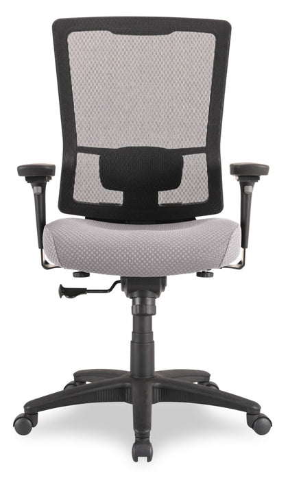 Tempur-Pedic Remy 26.8” Office Chair - Grey with Mesh Back