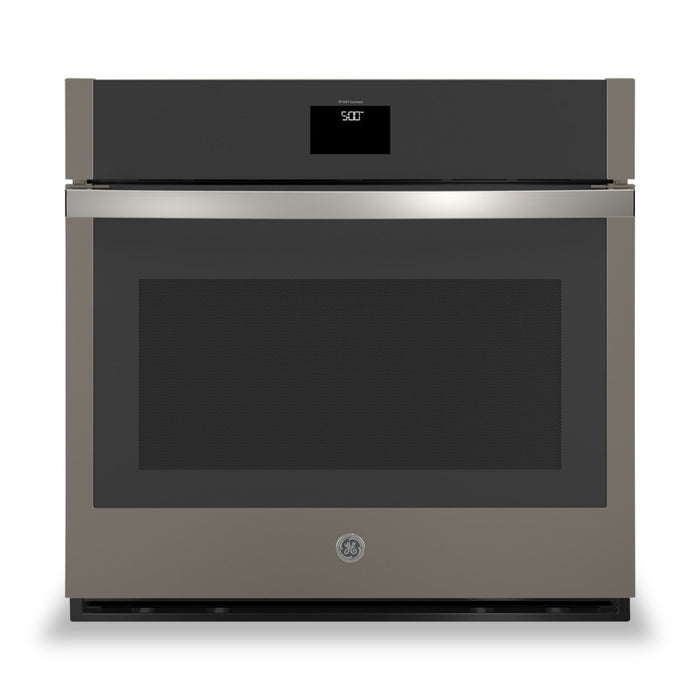 GE 30\" 5 Cu. Ft. Electric Single Wall Oven with No Preheat Air Fry - Slate - JTS5000EVES