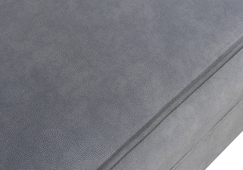 Sherri 29.5\" Rocking Chair with Wooden Sleigh Feet - Grey