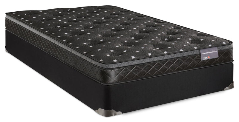 Springwall Advance Regatta Eurotop Medium Queen Mattress Set