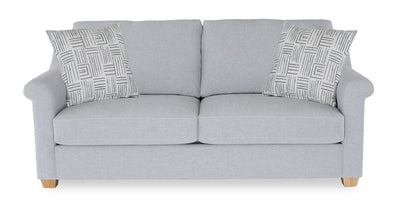 Finesse 81" Contemporary Chenille Fabric Sofa - Rain | Sofa contemporain Finesse de 81 po en tissu de chenille - rain
