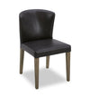 Arlo Dining Chair with Vegan Leather Fabric - Bison Brown