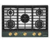 KitchenAid 30" Gas-on-Metal Cooktop with Integrated Wok Grates – Juniper - KCGK530SJP | Surface de cuisson KitchenAid de 30 po au gaz sur métal avec grilles pour wok intégrées – Juniper - KCGK530SJP