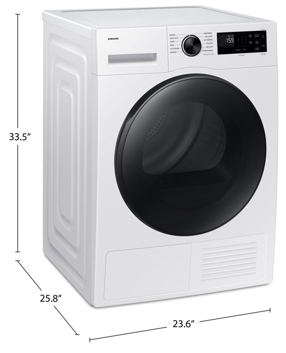 Samsung 4.0 Cu.Ft. Compact Electric Dryer with Heat Pump Drying - DV25FG50B0BEAC