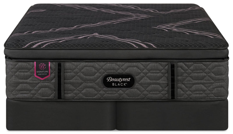 Beautyrest Black Signature Amethyst Eurotop King Mattress Set