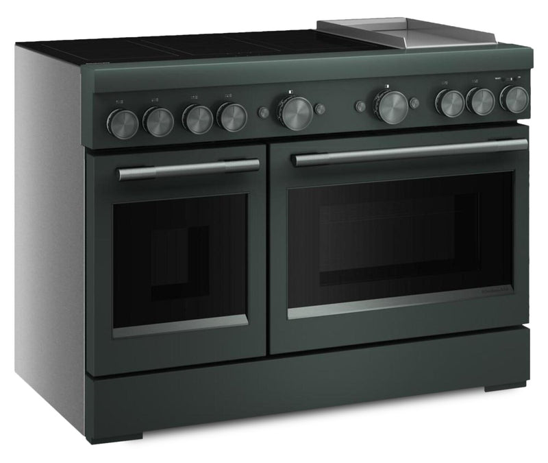 KitchenAid 6.3 Cu. Ft. Induction Freestanding Range with Griddle – Juniper - KFID948SJP