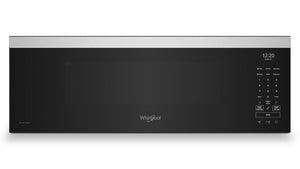 Whirlpool 1.1 Cu. Ft. Smart Low-Profile Over-the-Range Microwave - Stainless Steel - YWMML5530RZ