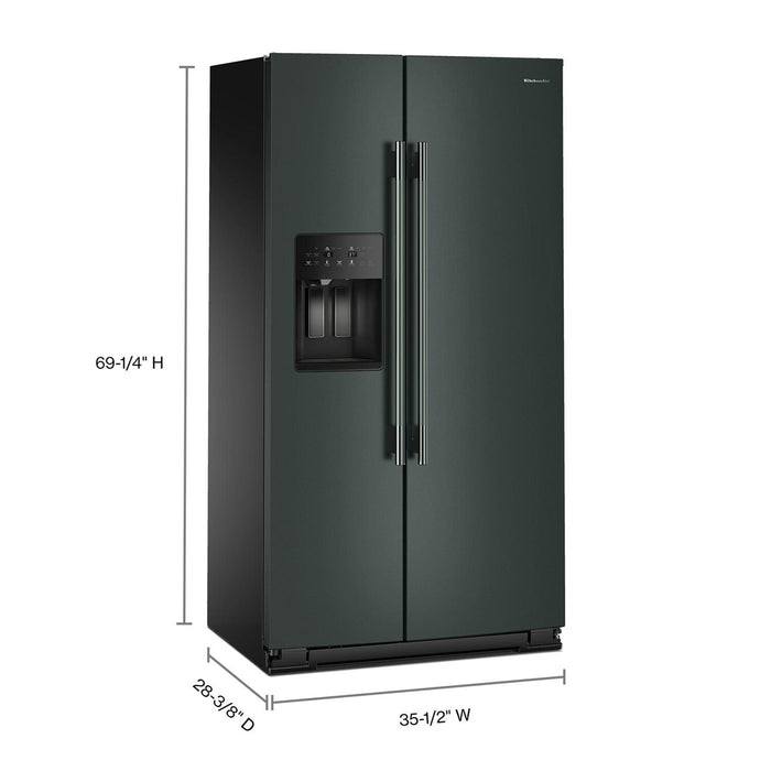 KitchenAid 36\" 21 Cu. Ft. Counter-Depth Refrigerator – Juniper - KRSC536RJP
