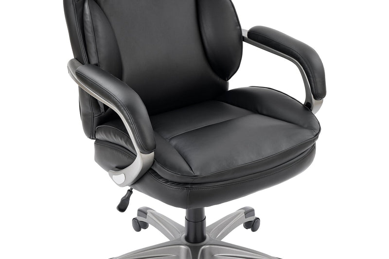 Sealy® Posturepedic Palisade 28\" Adjustable Ergonomic Office Chair - Black