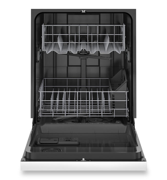 Amana 24\" 59 dBA Front-Control Dishwasher with Triple Filter Wash System - White - ADFS2524RW