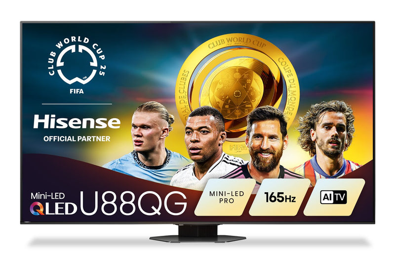 HISENSE 55\" U88QG Mini-LED Pro QLED 4K UHD AI Smart Google TV (55U88QG) - 2025 Model