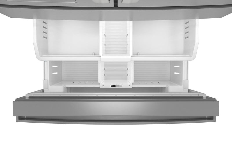 Whirlpool 36\" 29 Cu. Ft. French Door Refrigerator – Fingerprint-Resistant Stainless Steel - WRMF3636SZ