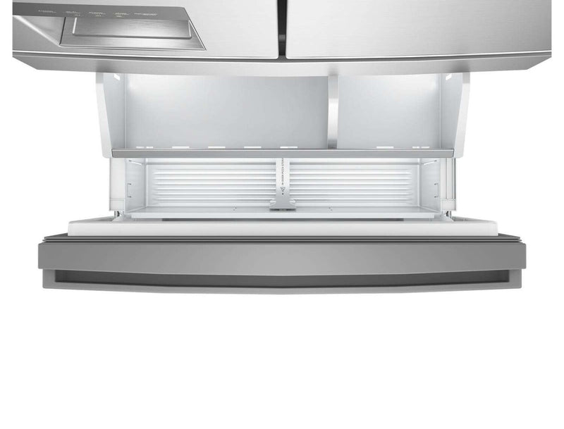 Whirlpool 36\" 22 Cu. Ft. True Counter Depth French Door Refrigerator – Stainless Steel - WRMC5036RZ