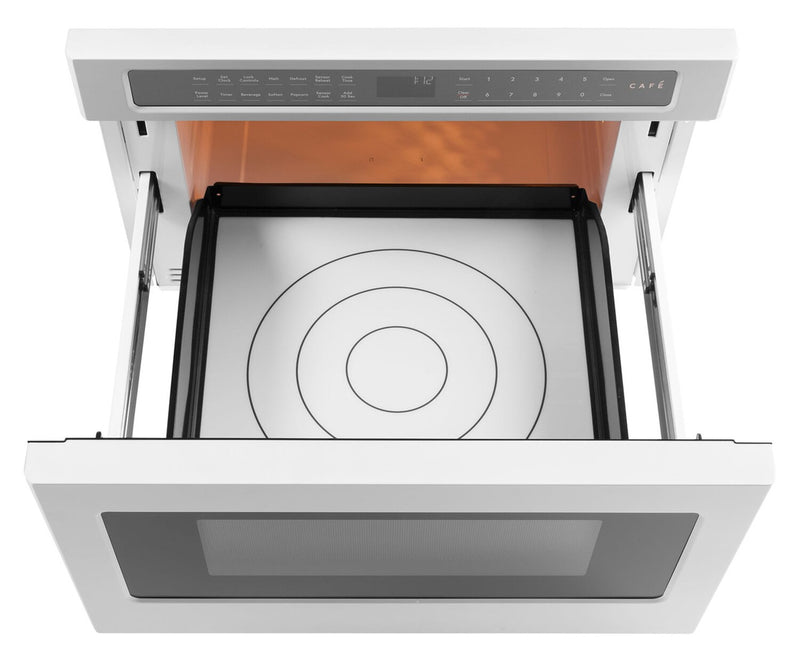 Café 1.2 Cu. Ft. Built-In Microwave Drawer - White - CWLC12P4RW5