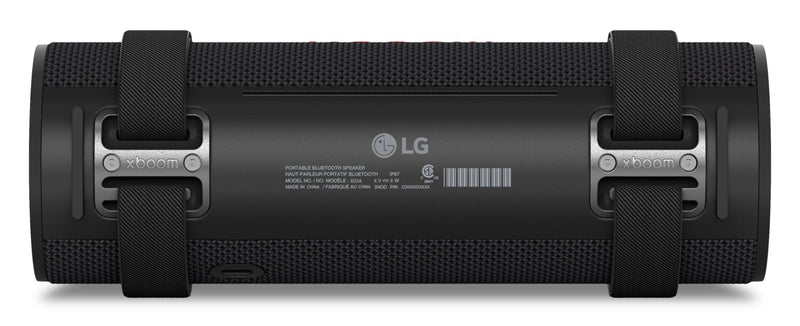 LG xboom Grab Core by will.i.am IP67 Water Resistant Portable Speaker (GRAB.ACANLBK)