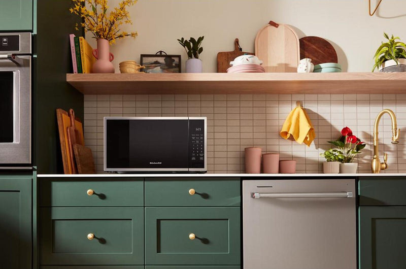 KitchenAid 1.5 Cu. Ft. Countertop Microwave with Air Fry - PrintShield Stainless Steel - KMCS522SPS