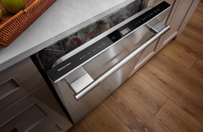 KitchenAid 24\" 44 dBA Dishwasher with 360° Max Jets™ Third Rack – Black Ore - KDPS624SBE 